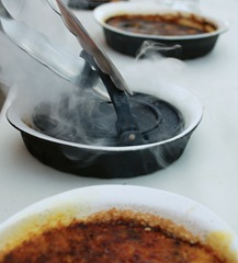 Creme Brulee on the Grill