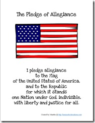 preschool corner pledge of allegiance amp lord s prayer another word for pledge