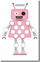 Robot Preschool Pack Part 2 do a dot