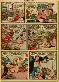 8_Plastic Man fights boy scouts  issue16 Jack Cole