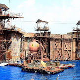 Water World Movie Set