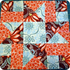 Layer Cake Quilt Along Block 1