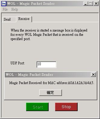 Wol Magic Packet Sender