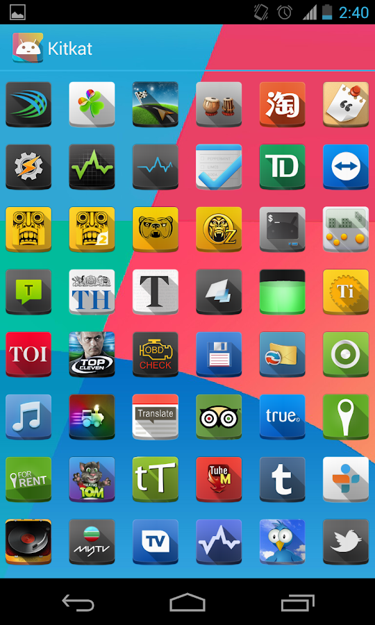 KitKat (Apex Nova Adw theme) - screenshot