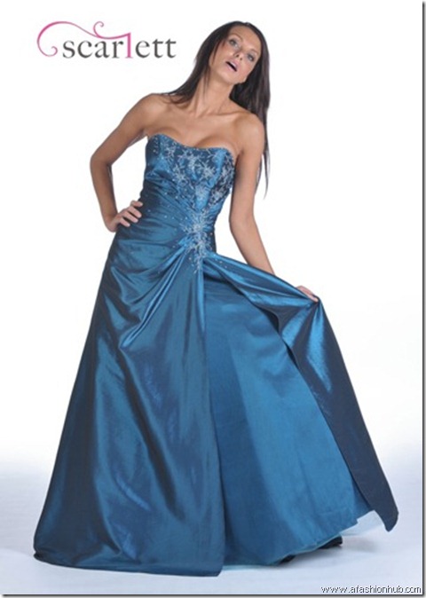 Misty, also in Fuchsia, Red and Purple-Prom dress and ballgown