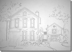 peggys house drawing