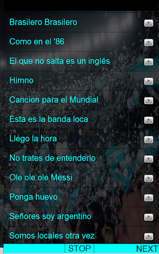 Canciones Argentina Mundial