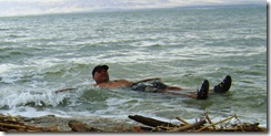 DMB Floating In Dead Sea