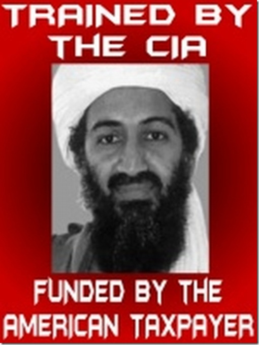 Osama Bin Laden entrenado por la CIA fundado por el pagador de impuestos yanki