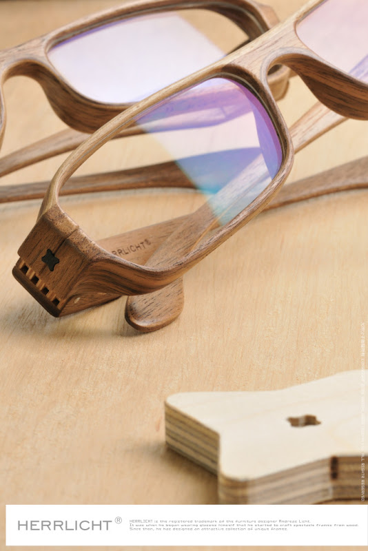 德國木頭工藝極致．木頭手工眼鏡 HERRLICHT－光明分子．眼鏡