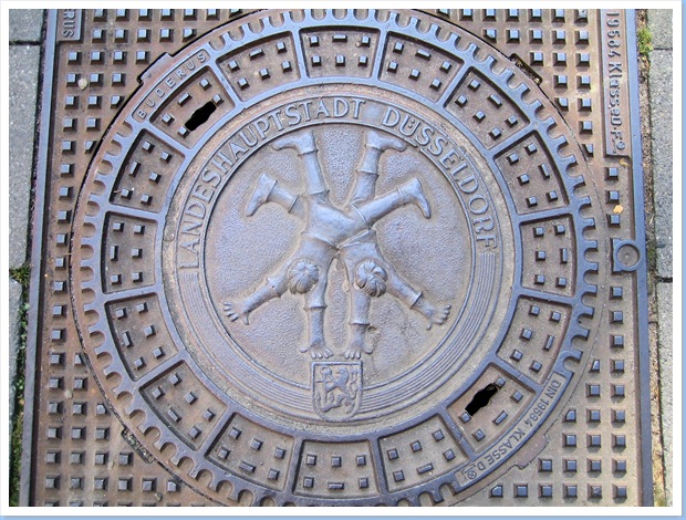 Manhole cover Duesseldorf