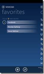 News360  Windows Phone 7 App - 6