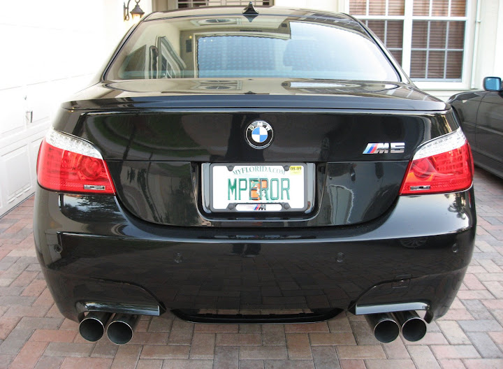 Bmw m5 vanity plates #3