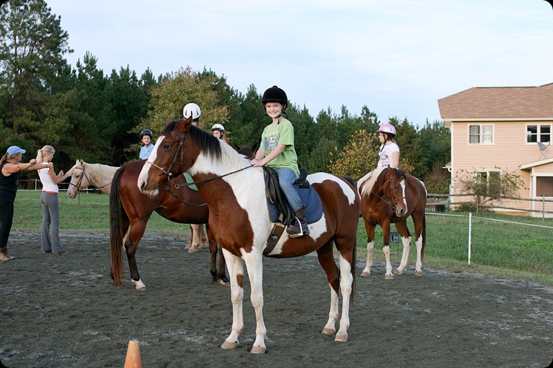 Horseback riding lesson 1