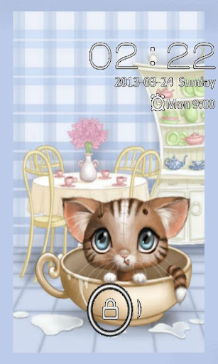 Kitten GO LOCKER THEME