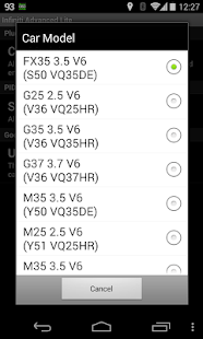 Lastest Advanced LT for INFINITI APK