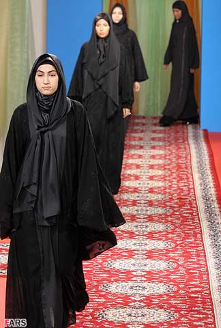 Fashion show in Iran