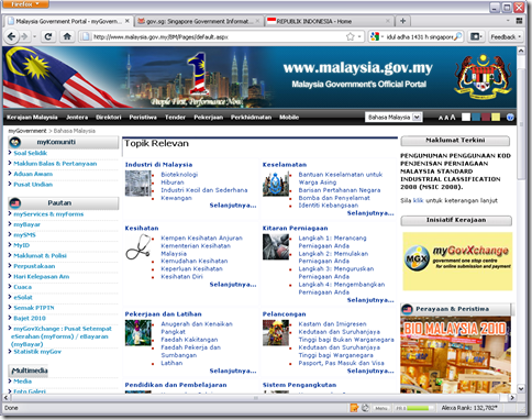 website pemerintah malaysia