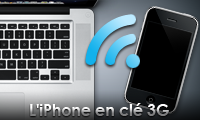 TUTO : iPhone en clé 3G via Wi-Fi/USB avec PdaNet !