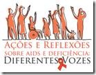 Relatório do seminário Ações e Reflexões Sobre AIDS e Deficiência: descrição da foto abaixo