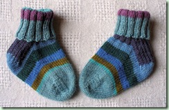 Rosebud Third Socks