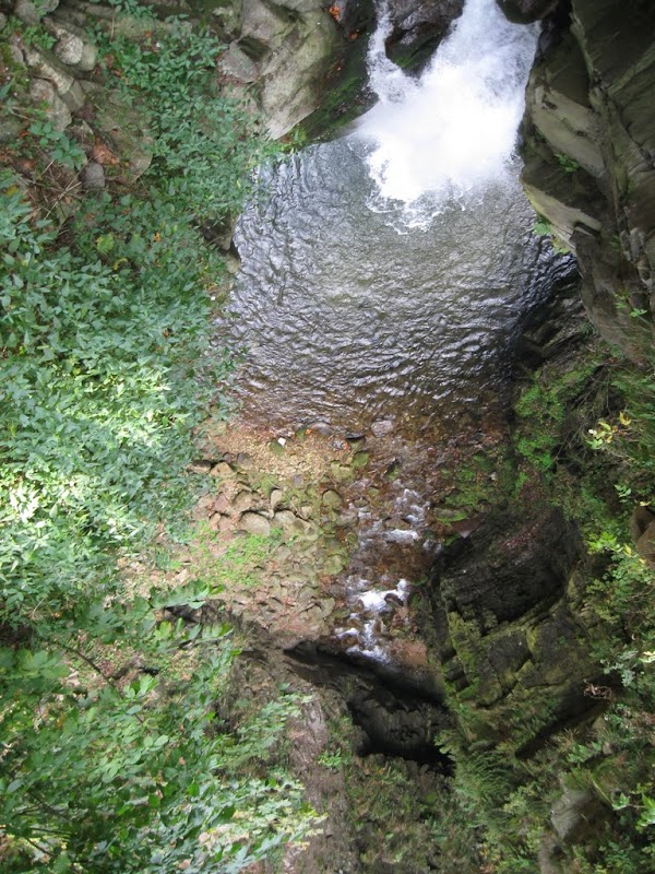 Wodospad Wilczki w Międzygórzu