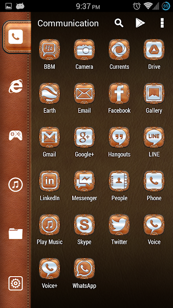 Leather Pouch Theme Next Go v1.3.0