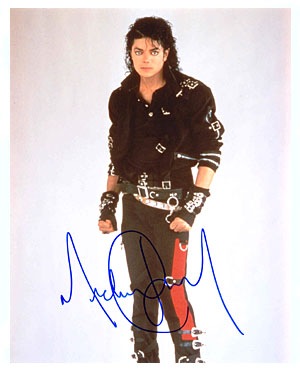 Autografo Michael