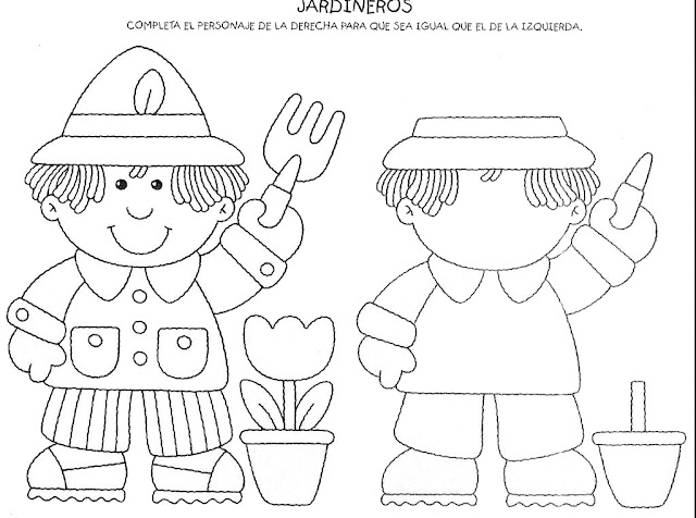 FICHAS DE DIBUJOS PARA COMPLETAR