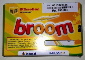 IndosatM2 (IM2) Broom Unlimited