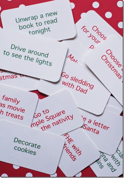 Christmas Activities Advent Calendar