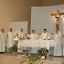 Kaplica – Eucharystię celebrowało 10 kapłanów – doradców duchowych.