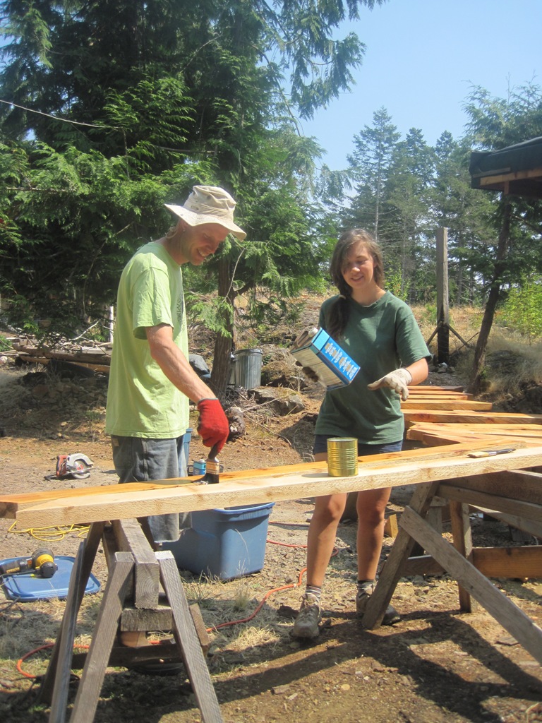 Une odyssée en vélo à travers les Amériques Lasqueti Island