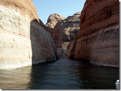 Canyon in Lake Powell