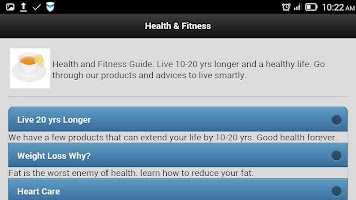 Health-Fitness Nutrition Guide APK 屏幕截图图片 #5