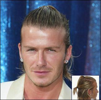 David Beckham Long Hair