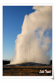黃石公園 Old Faithful 老忠實噴泉