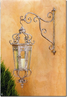 Triumphe Metal Outdoor Hanging Lantern with Wall Mount Triumphe Metal Outdoor Hanging Lantern with Wall Mount