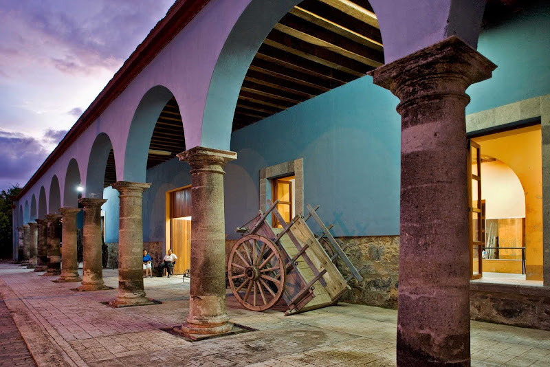 A street scene from San Blas, north of Puerto Vallarta.