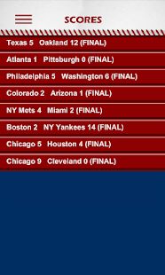 Baseball Pocket Sked - Rangers Screenshots 10