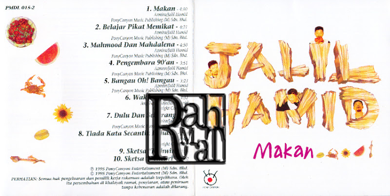 JALIL HAMID – MAKAN (1995)  Nostalgia Lagu-Lagu Melayu