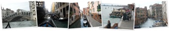 View The canals in Venice