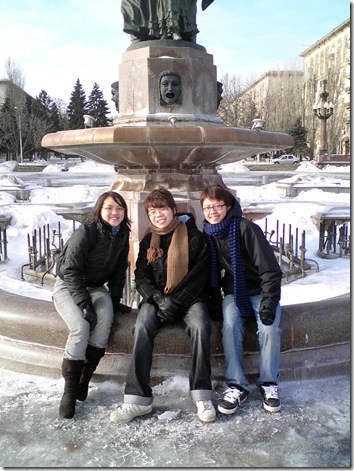 from left: Eelin, Dennis & I