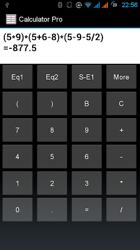 Calculator Pro - Android app on AppBrain