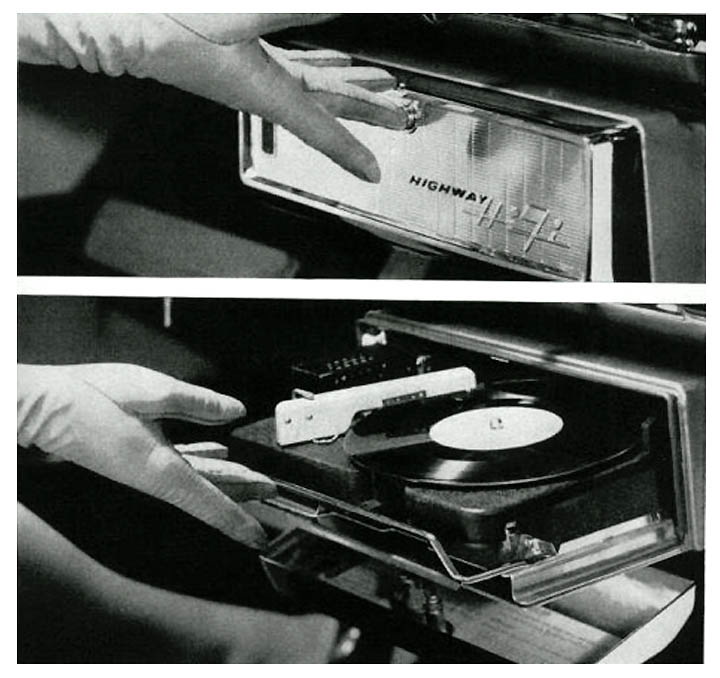 Chrysler auto record player