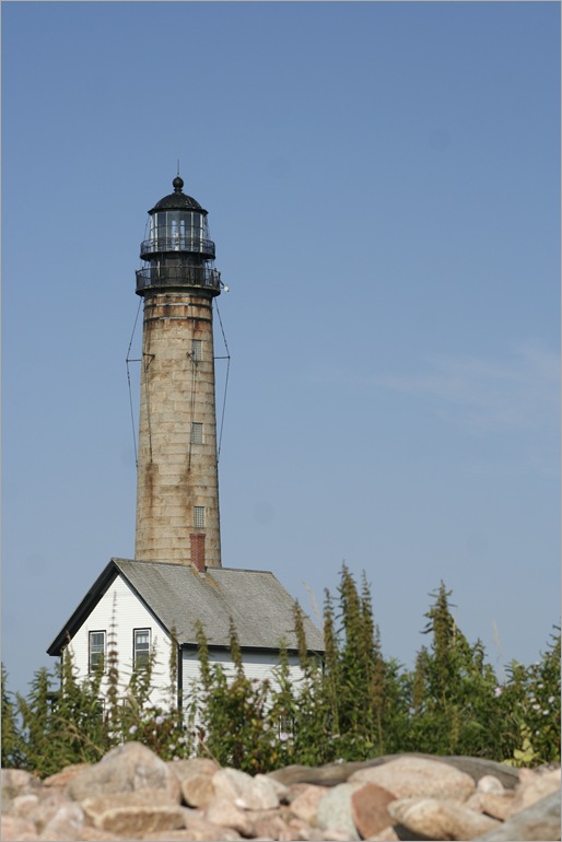 Petit Manan Lighthouse, constructed in 1855