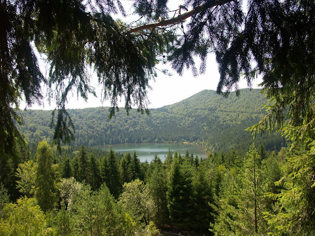 Szent Anna-tó a magasból