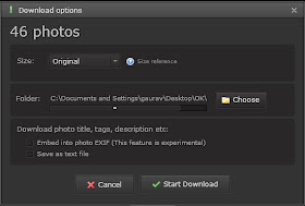 Backup of Flickr Photos