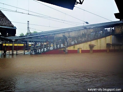 railway station flood water