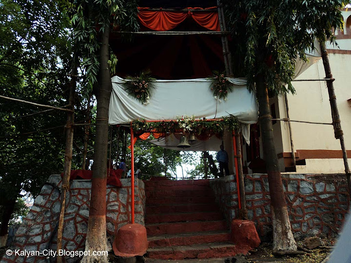 stairs of Durga Devi Mandir Temple